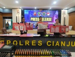 Jelang Ramadan, Polres Cianjur Sikat 11 Kasus Narkoba: 12 Tersangka Diciduk